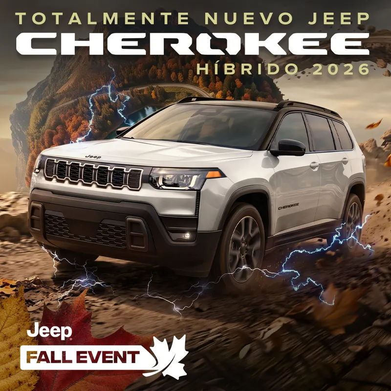 Totalmente nuevo Jeep Cherokee Híbrido 2026